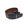 Miguel Bellido: Cinturón reversible 430-32mm negro/cuero