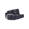 MIGUEL BELLIDO: CINTURÓN SPORT EN PIEL VACUNO 685-35 NEGRO