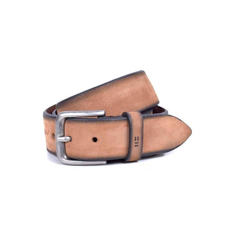 MIGUEL BELLIDO: CINTURÓN JEANS PIEL VACUNO 4330-40-CUERO