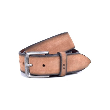 MIGUEL BELLIDO: CINTURÓN JEANS PIEL VACUNO 4330-40-CUERO