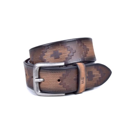 MIGUEL BELLIDO: CINTURÓN JEANS PIEL VACUNO 4335-40-CUERO