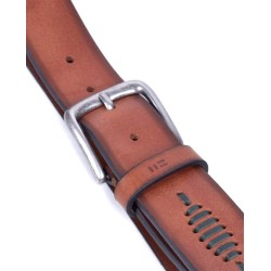 MIGUEL BELLIDO: CINTURÓN JEANS PIEL VACUNO 4335-40-MARRÓN