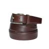 MIGUEL BELLIDO: CINTURÓN VESTIR HOMBRE EN PIEL VACUNO DE 1ª CALIDAD TACTO SUAVE 300-32-MARRÓN
