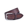 MIGUEL BELLIDO: CINTURÓN JEANS PIEL VACUNO 4335-40-MARRÓN