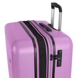 GABOL: MALETA CABINA EXTENSIBLE ABS 125722-FUTURE-ROSA