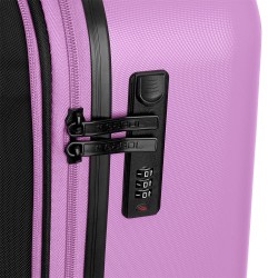 GABOL: MALETA CABINA EXTENSIBLE ABS 125722-FUTURE-ROSA