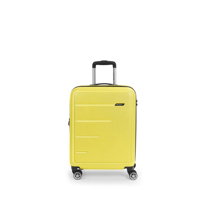 GABOL: MALETA CABINA EXTENSIBLE ABS 125722-FUTURE-AMARILLA