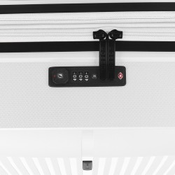 GABOL: MALETA CABINA DE POLIPROPILENO 4R 123922-BROOKLIN-BLANCA