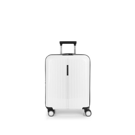 GABOL: MALETA CABINA DE POLIPROPILENO 4R 123922-BROOKLIN-BLANCA