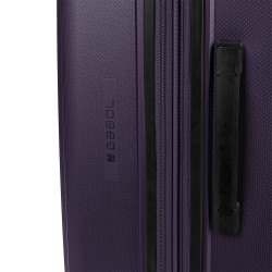 GABOL: MALETA MEDIANA DE POLIPROPILENO 4R 123946-BROOKLIN-MORADA