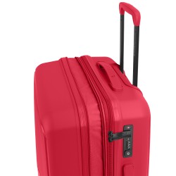 GABOL: MALETA CABINA EXTENSIBLE POLIPROPILENO 125522-STEADY-ROJA