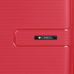 GABOL: MALETA CABINA EXTENSIBLE POLIPROPILENO 125522-STEADY-ROJA