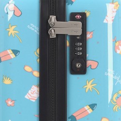 Gabol: Maleta cabina HAPPY Mr. Wonderful ABS+Policarbonato