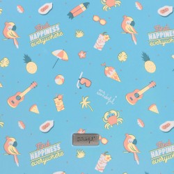 Gabol: Maleta cabina HAPPY Mr. Wonderful ABS+Policarbonato