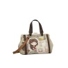 ANEKKE: BOLSO MEDIANO DE BOQUILLA CON ASA DE MANO + BANDOLERA MUSE 42701-009