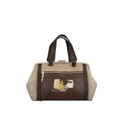 ANEKKE: BOLSO MEDIANO DE BOQUILLA CON ASA DE MANO + BANDOLERA MUSE 42701-009