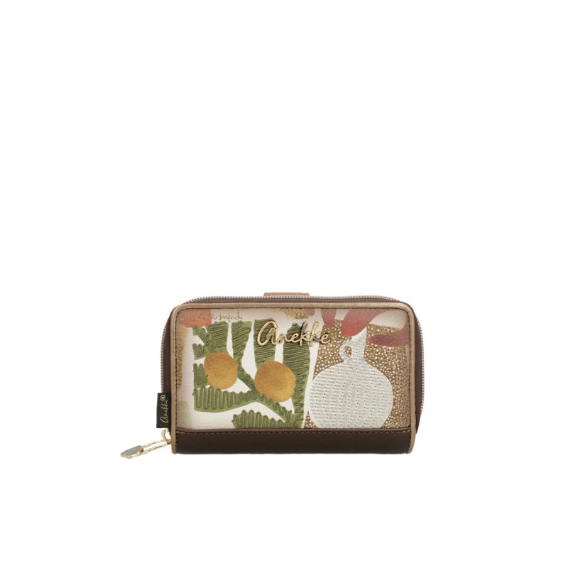 ANEKKE: BILLETERO MEDIANO CON MONEDERO DE CREMALLERA RFID AMPHORA 42719-909