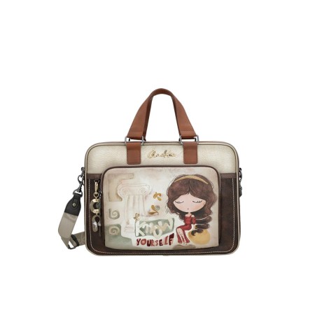 ANEKKE: PORTADOCUMENTOS CON ASA DE MANO + BANDOLERA MUSE 42706-113