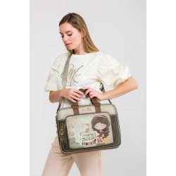 ANEKKE: PORTADOCUMENTOS CON ASA DE MANO + BANDOLERA MUSE 42706-113