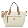 EL POTRO: BOLSO CESTA DE ASA CORTA Y BANDOLERA MEDIANO MUJER PIEL 1543-OASIS-IVORY