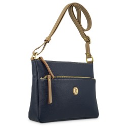 EL POTRO: BOLSO BANDOLERA PEQUEÑO MUJER PIEL 1545-OASIS-AZUL