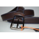 Miguel Bellido: Cinturón de 35 mm. marrón