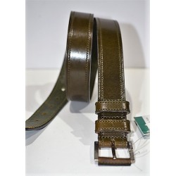 ROBERTO BELLIDO: Cinturón de vaquetilla de 3 cm.