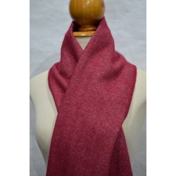 Bufanda de Grazalema espiga burdeos